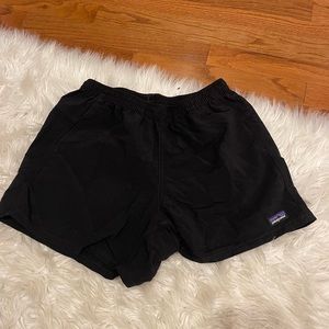 women’s black patagonia shorts